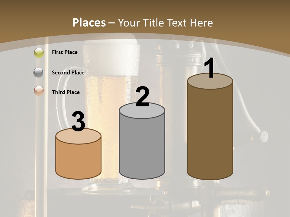 Beer Spigot PowerPoint Template