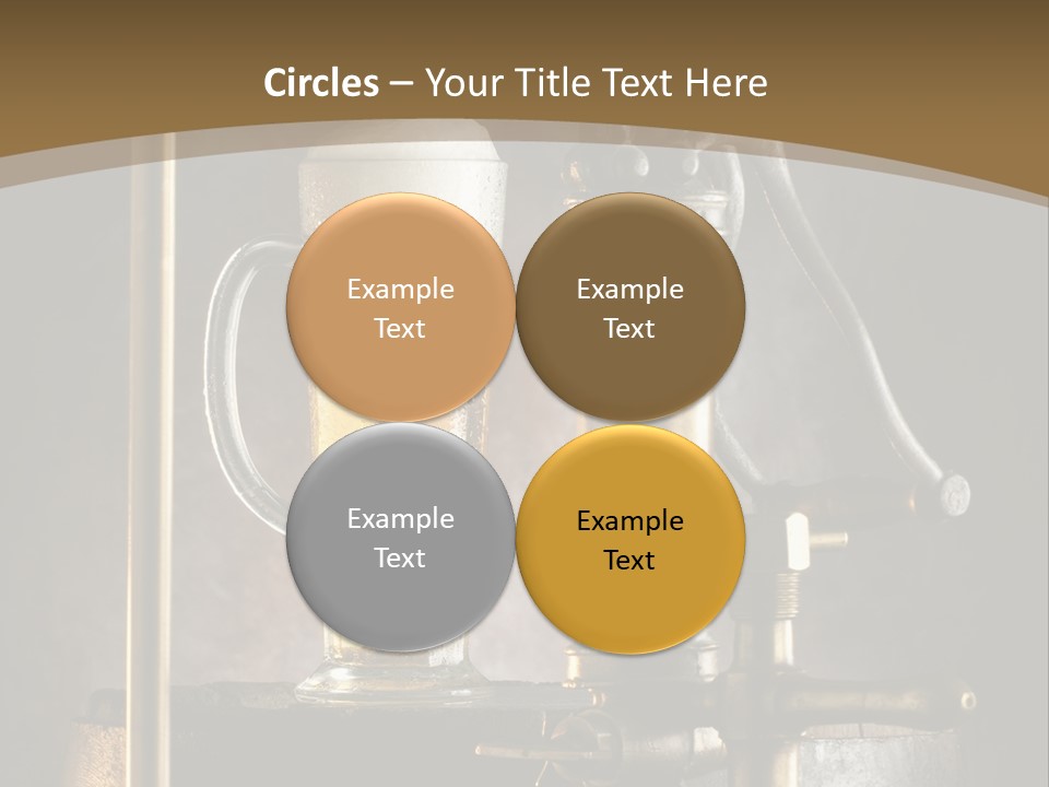 Beer Spigot PowerPoint Template