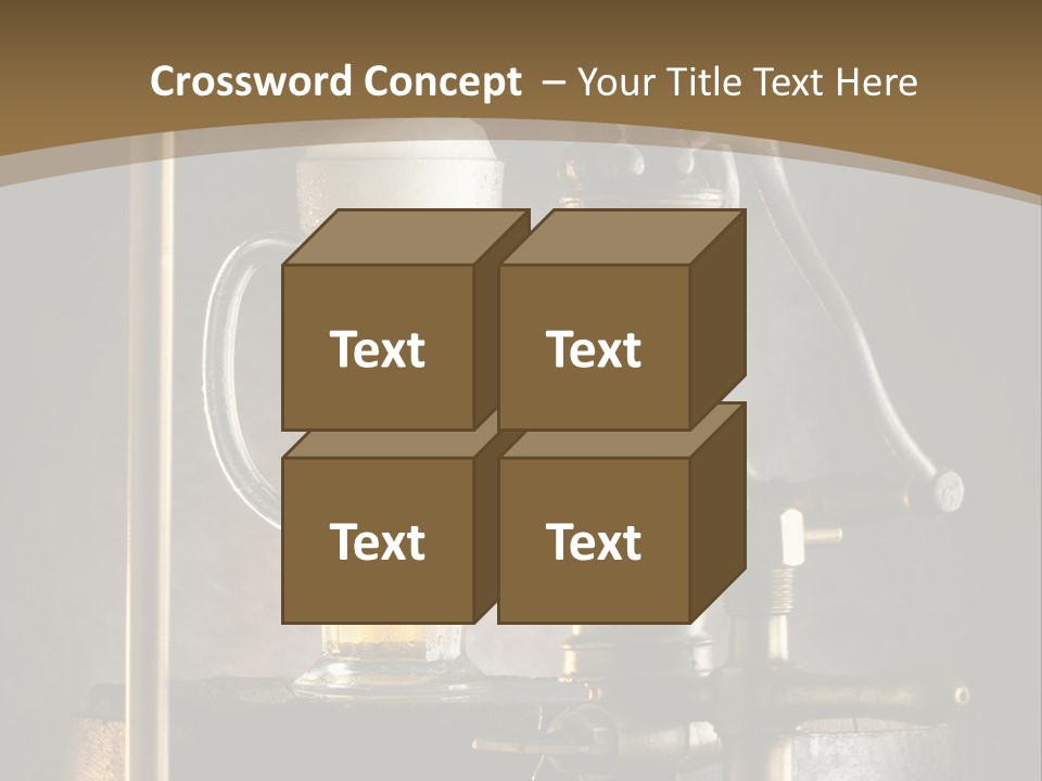 Beer Spigot PowerPoint Template