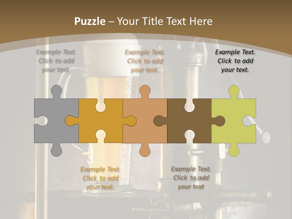 Beer Spigot PowerPoint Template