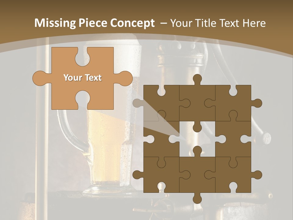 Beer Spigot PowerPoint Template