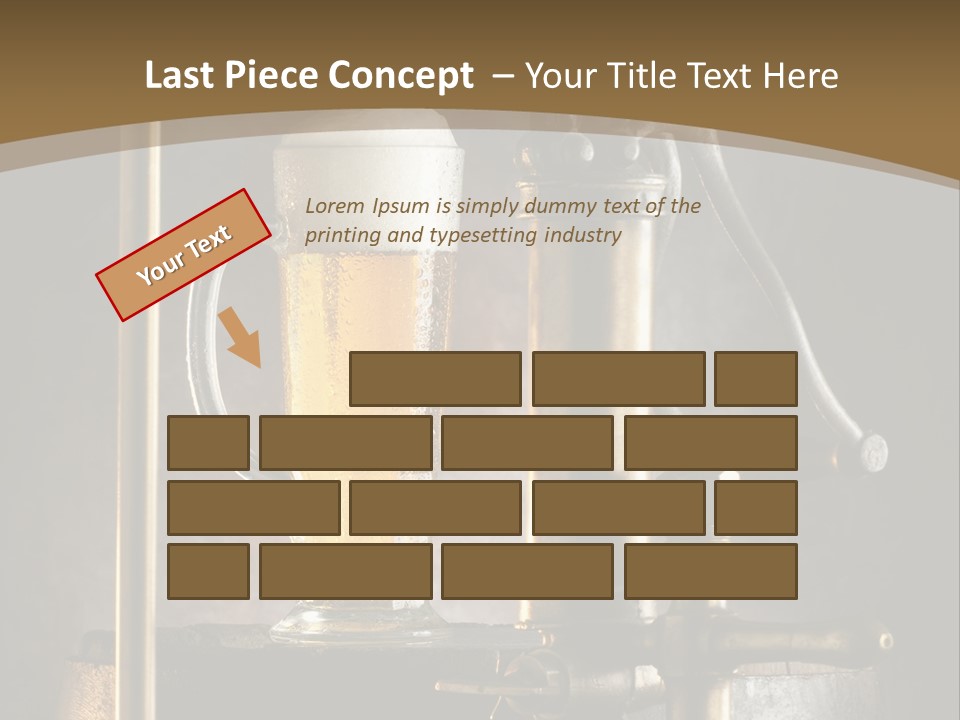 Beer Spigot PowerPoint Template