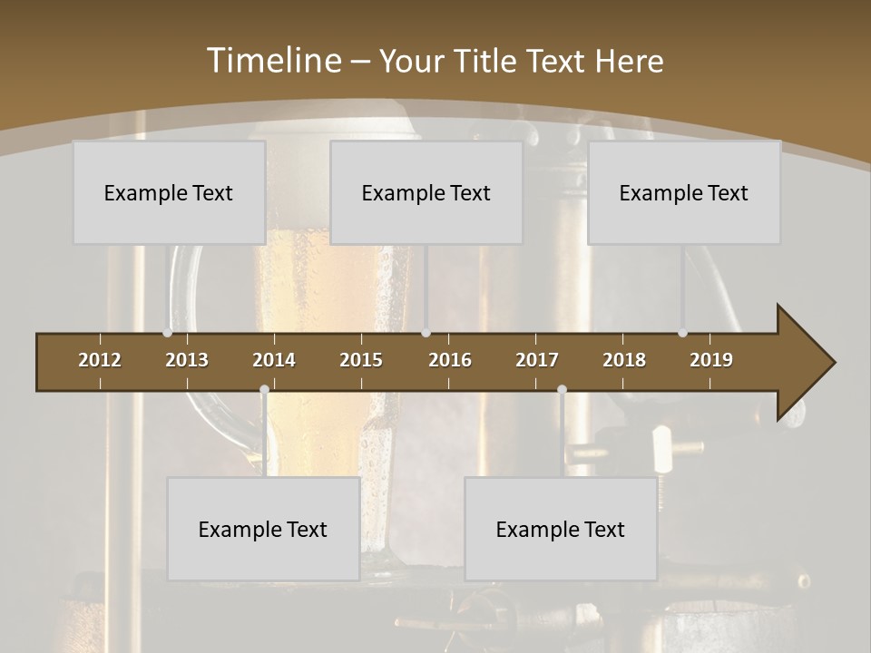 Beer Spigot PowerPoint Template
