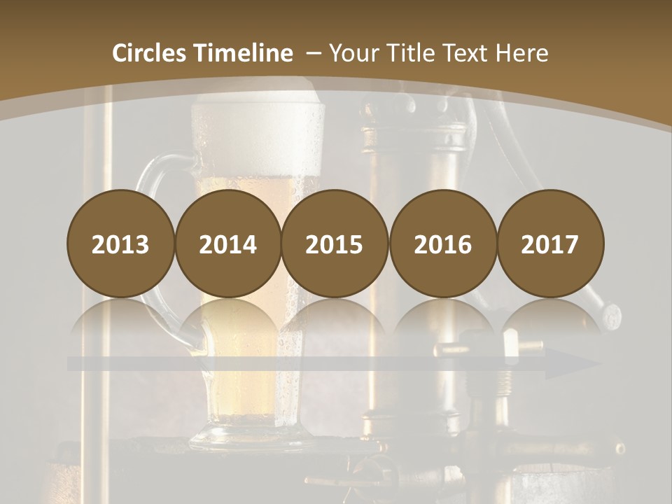 Beer Spigot PowerPoint Template