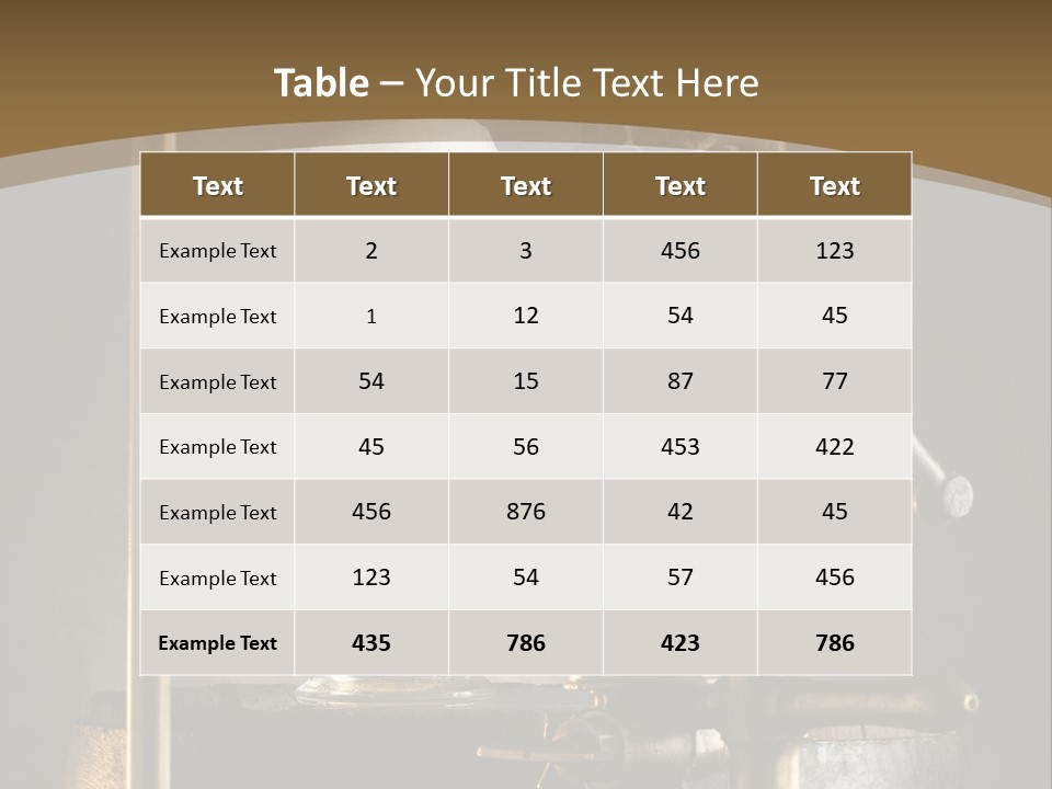 Beer Spigot PowerPoint Template