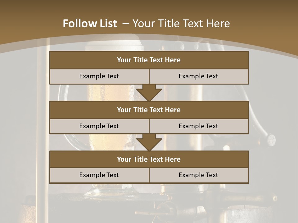Beer Spigot PowerPoint Template