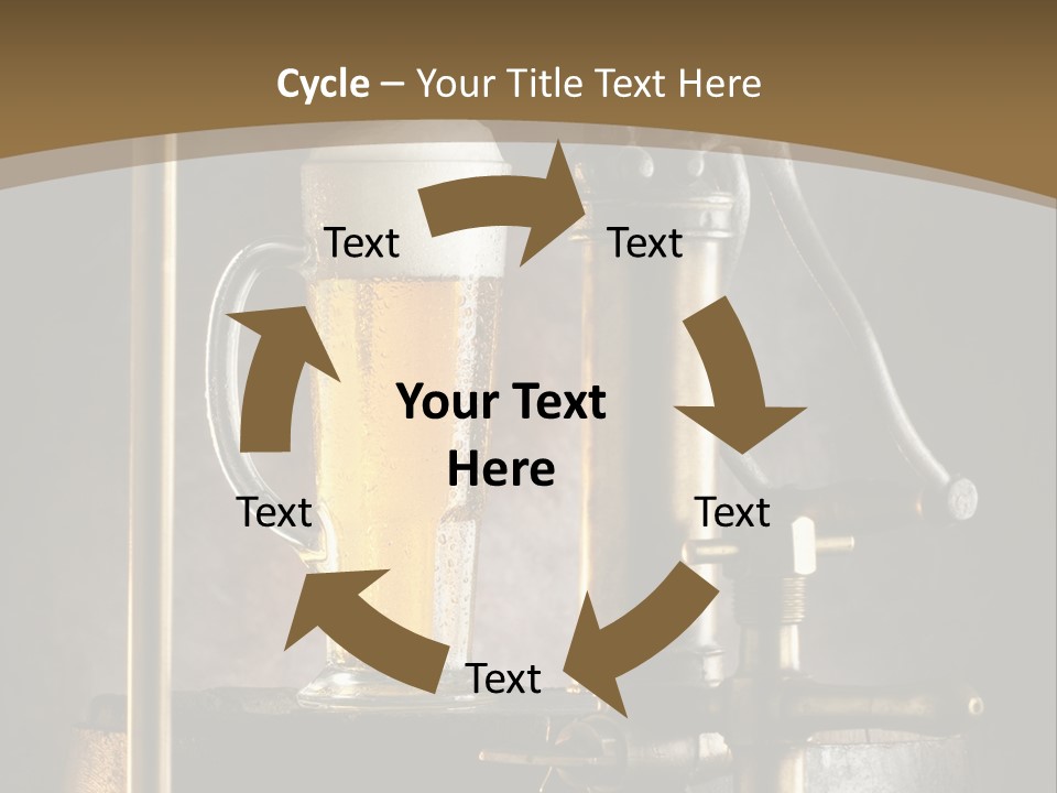 Beer Spigot PowerPoint Template