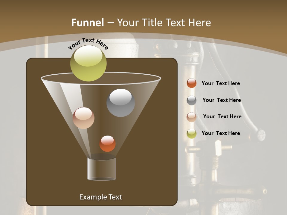 Beer Spigot PowerPoint Template