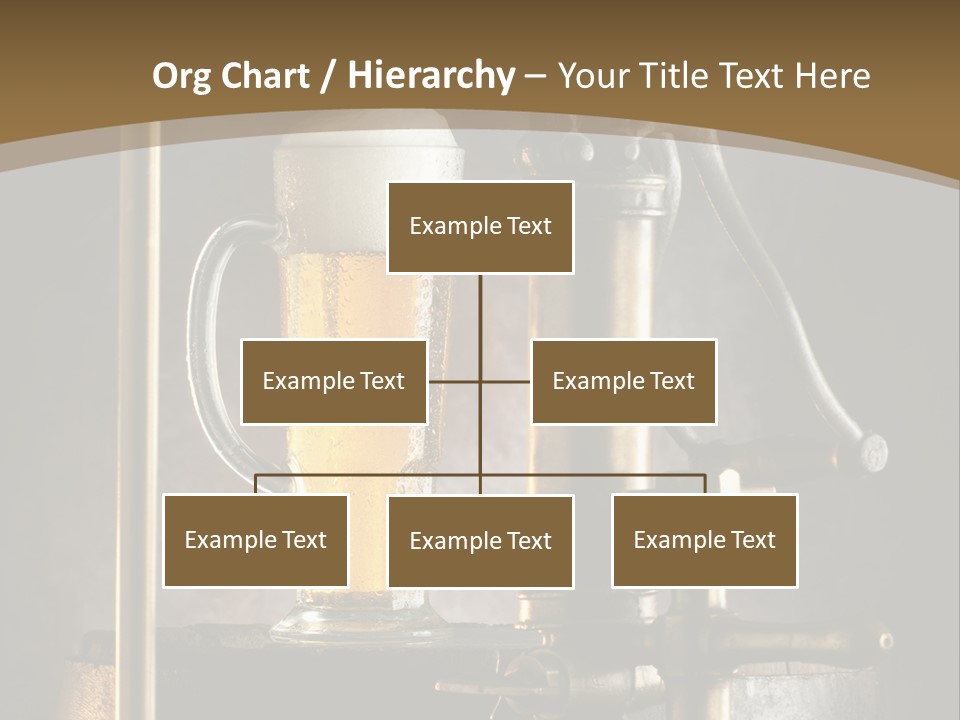Beer Spigot PowerPoint Template