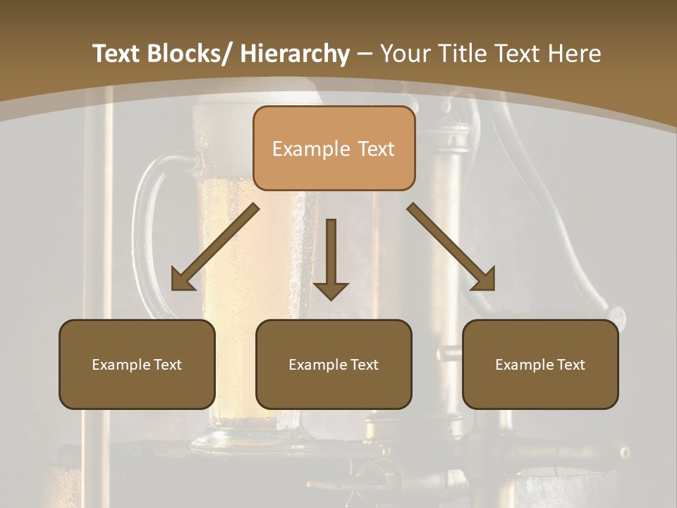 Beer Spigot PowerPoint Template