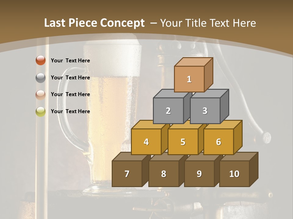 Beer Spigot PowerPoint Template