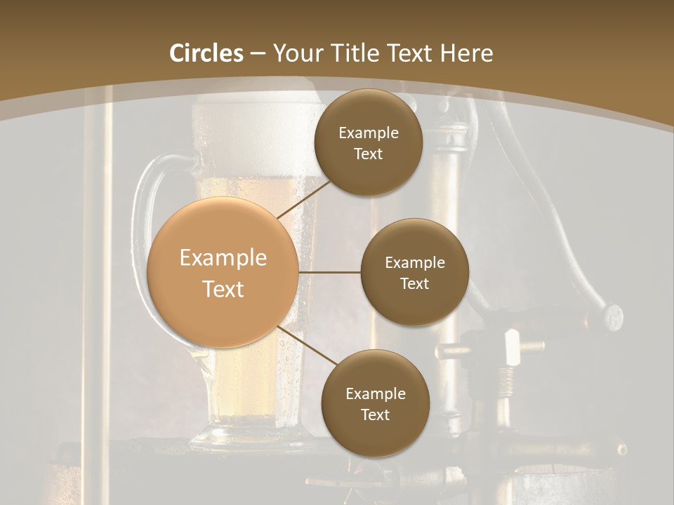 Beer Spigot PowerPoint Template