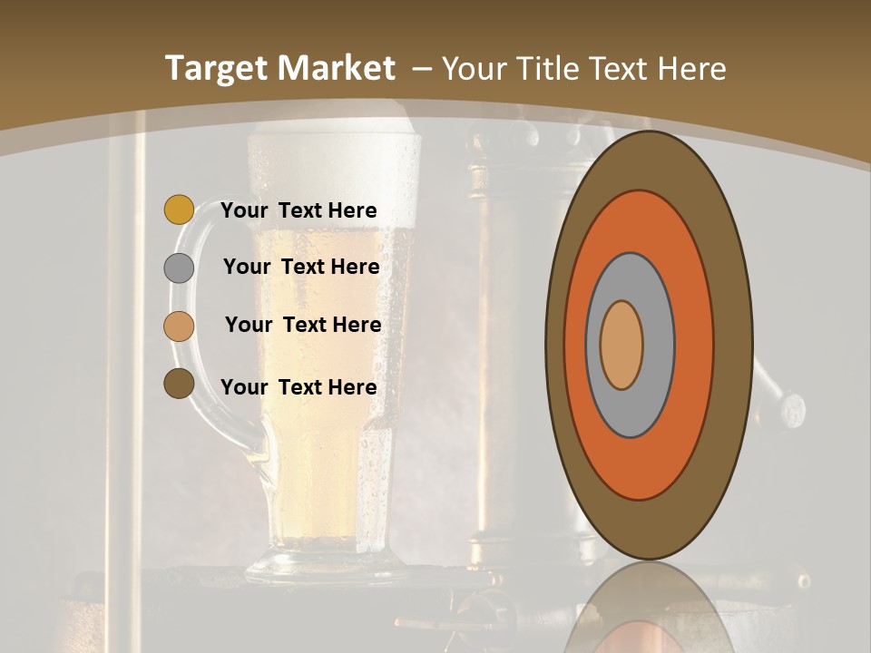 Beer Spigot PowerPoint Template