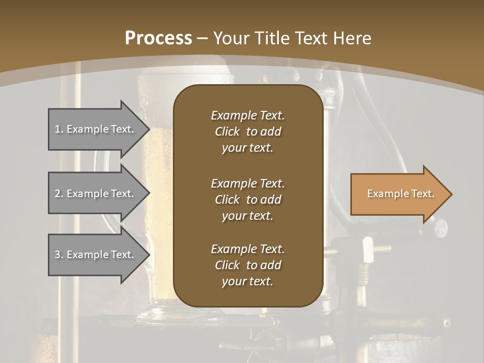 Beer Spigot PowerPoint Template