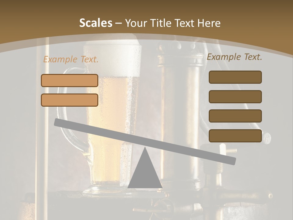 Beer Spigot PowerPoint Template