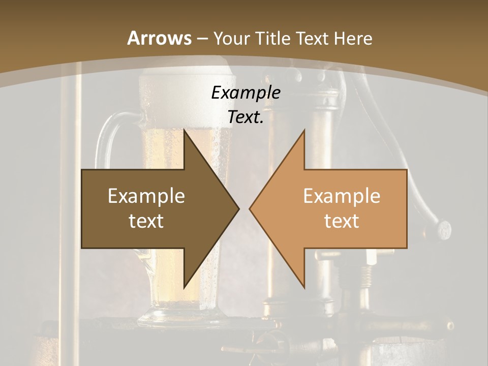 Beer Spigot PowerPoint Template