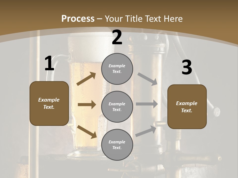 Beer Spigot PowerPoint Template