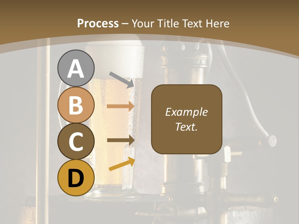 Beer Spigot PowerPoint Template