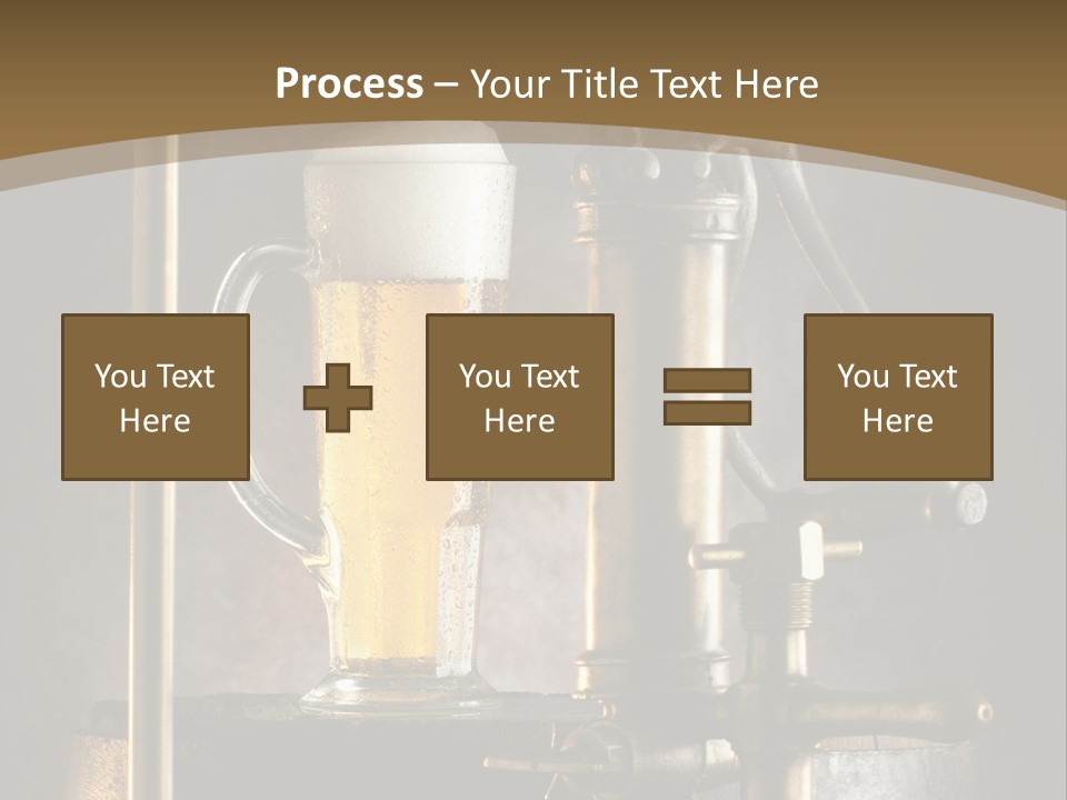 Beer Spigot PowerPoint Template