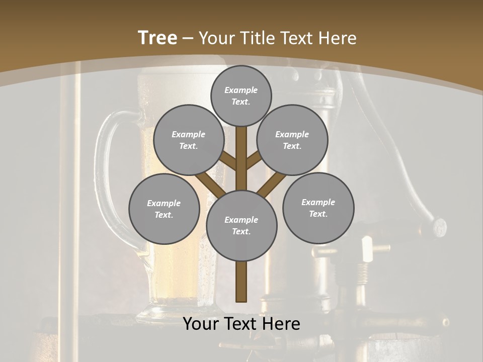 Beer Spigot PowerPoint Template