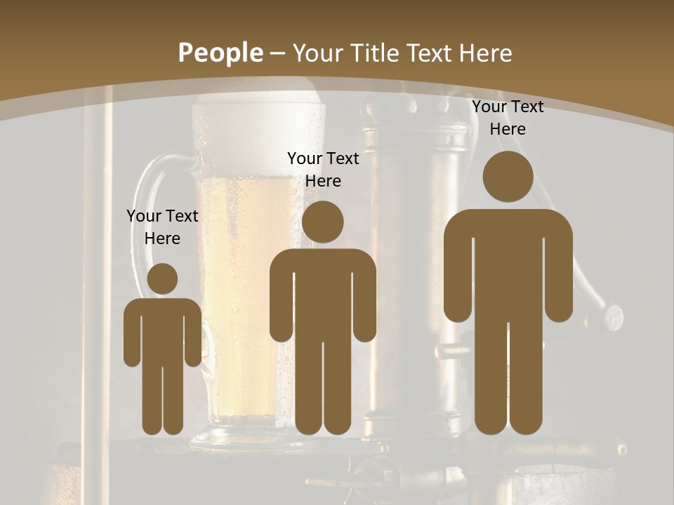 Beer Spigot PowerPoint Template
