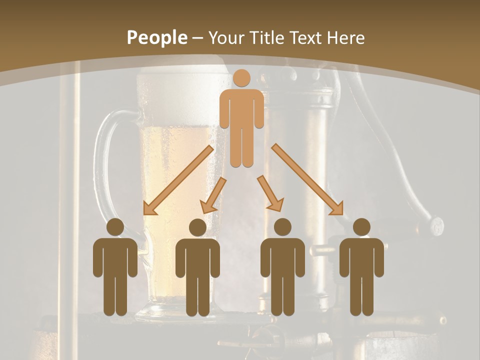 Beer Spigot PowerPoint Template