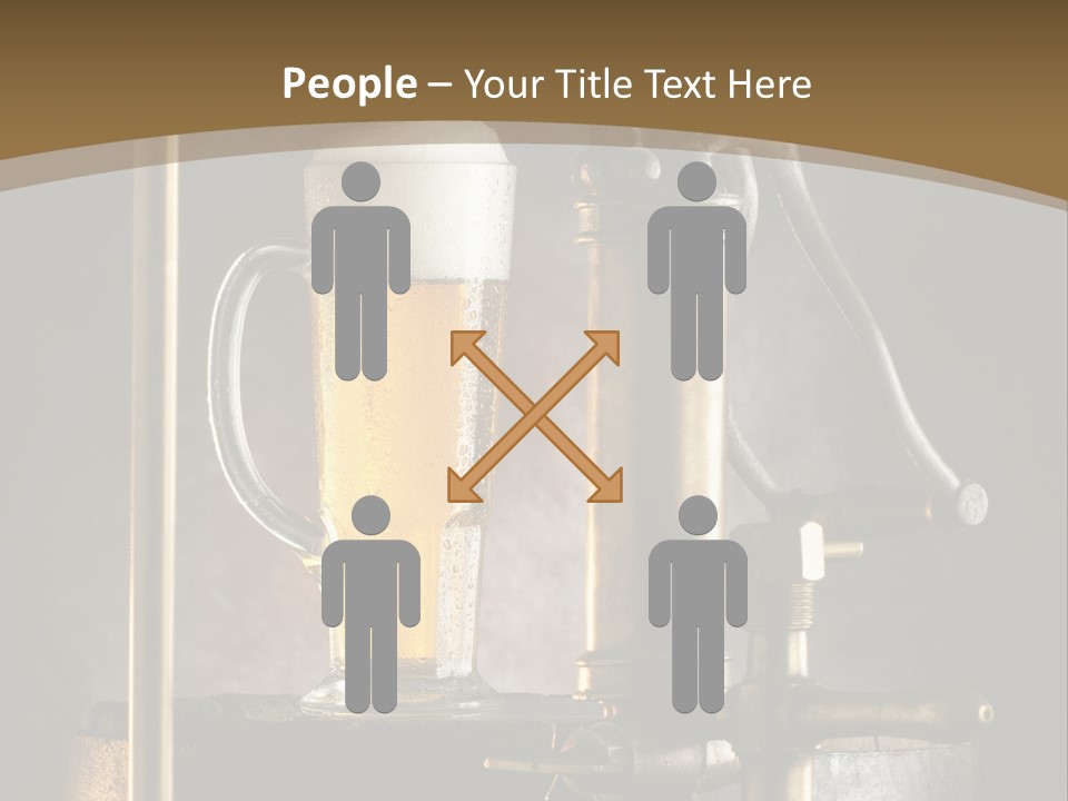 Beer Spigot PowerPoint Template
