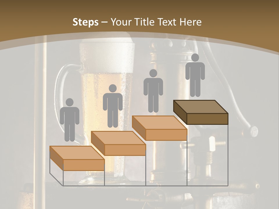 Beer Spigot PowerPoint Template