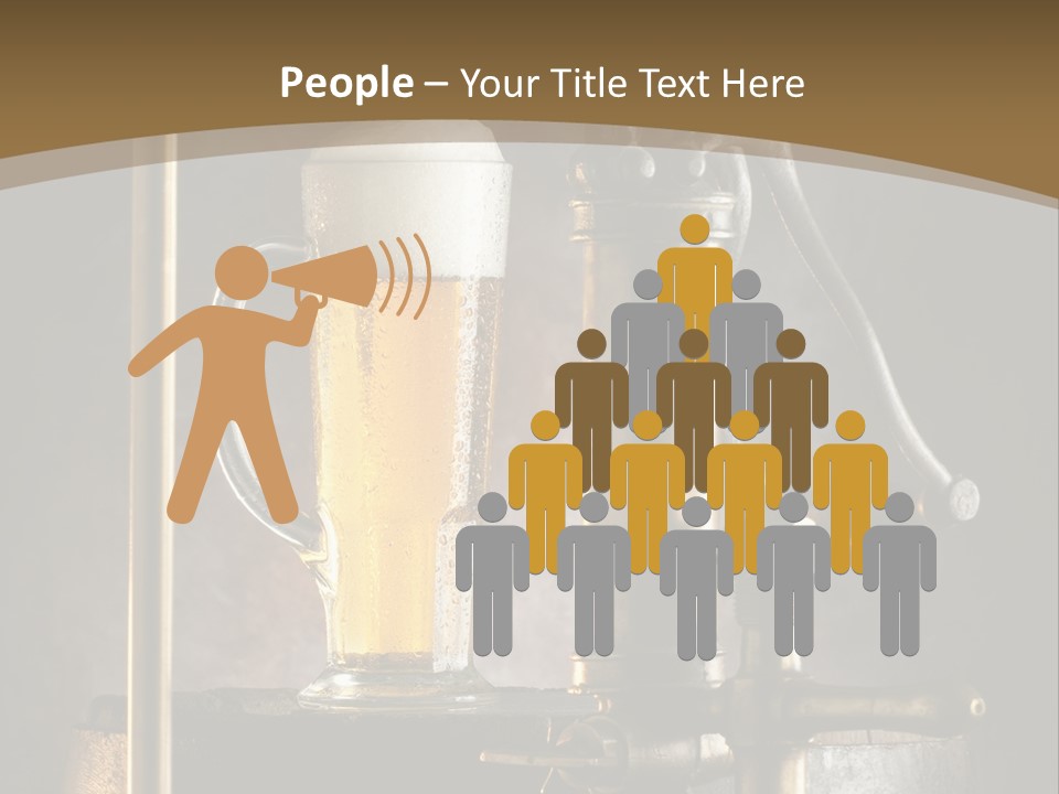 Beer Spigot PowerPoint Template