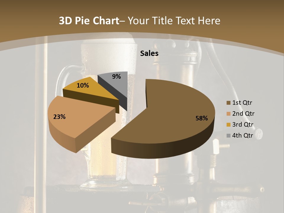 Beer Spigot PowerPoint Template