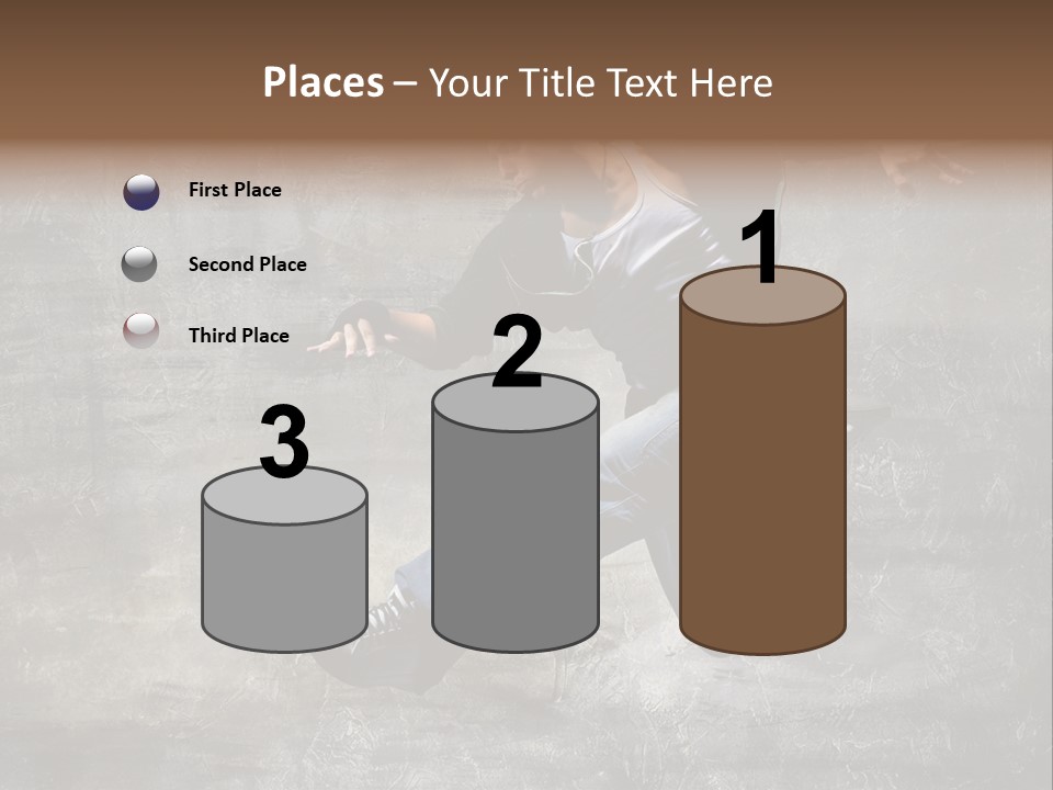 Hdr Black And White PowerPoint Template