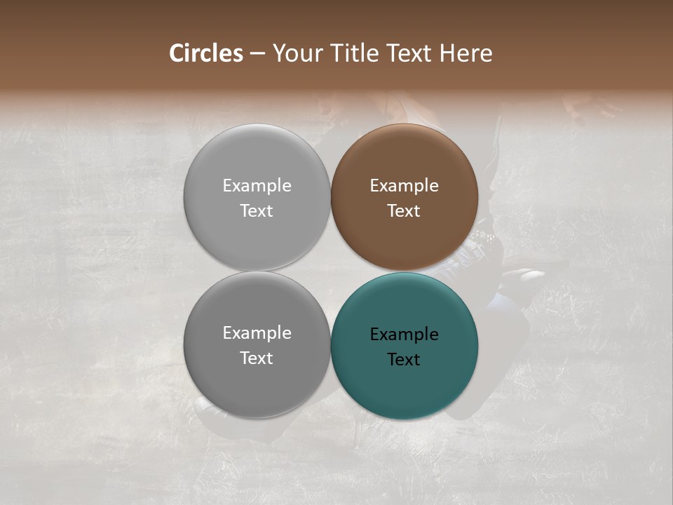 Hdr Black And White PowerPoint Template