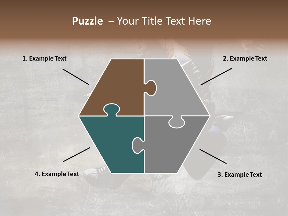 Hdr Black And White PowerPoint Template