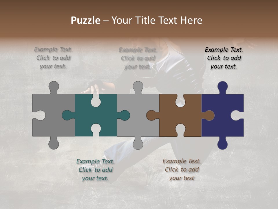 Hdr Black And White PowerPoint Template