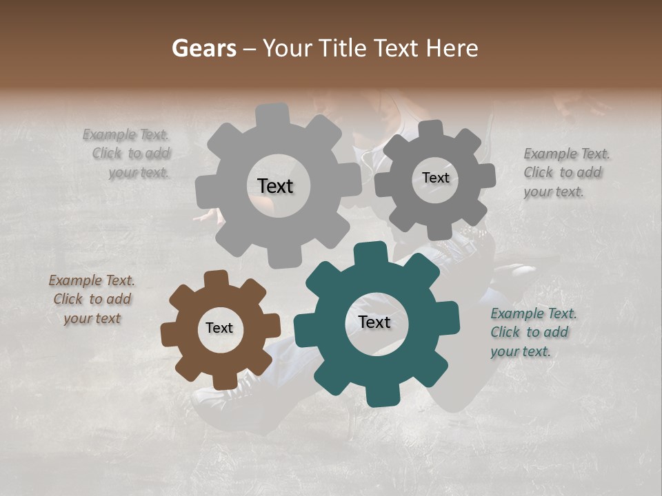 Hdr Black And White PowerPoint Template