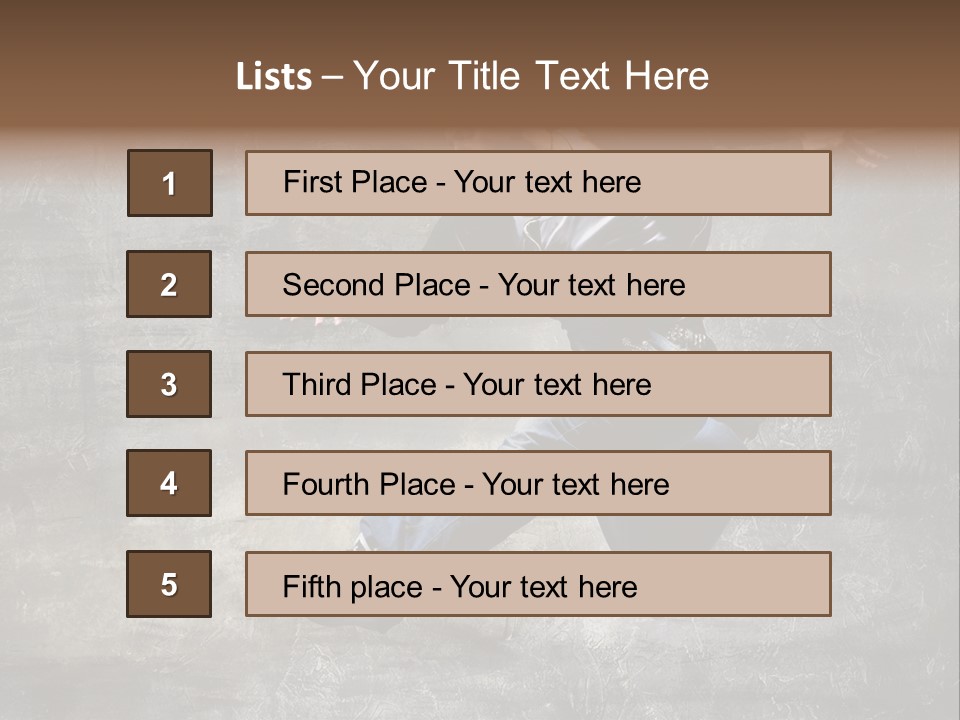 Hdr Black And White PowerPoint Template