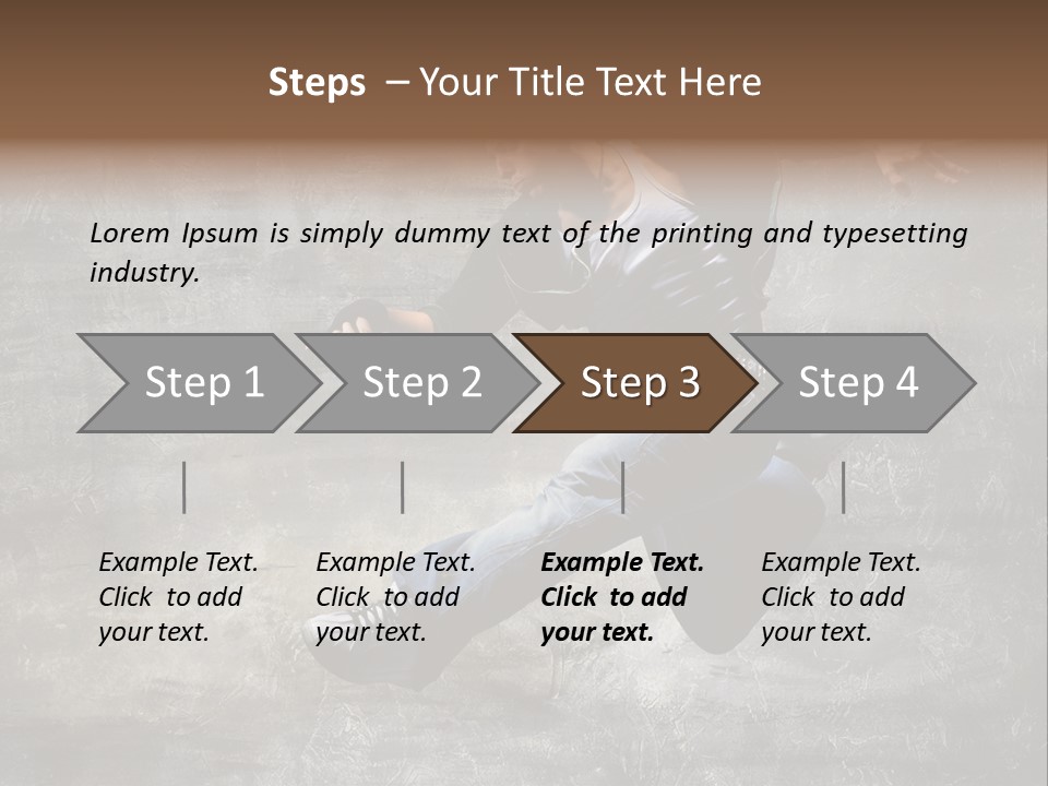 Hdr Black And White PowerPoint Template