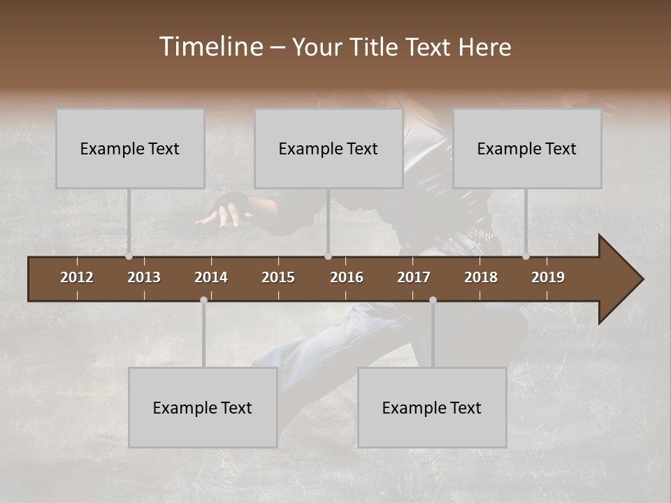 Hdr Black And White PowerPoint Template