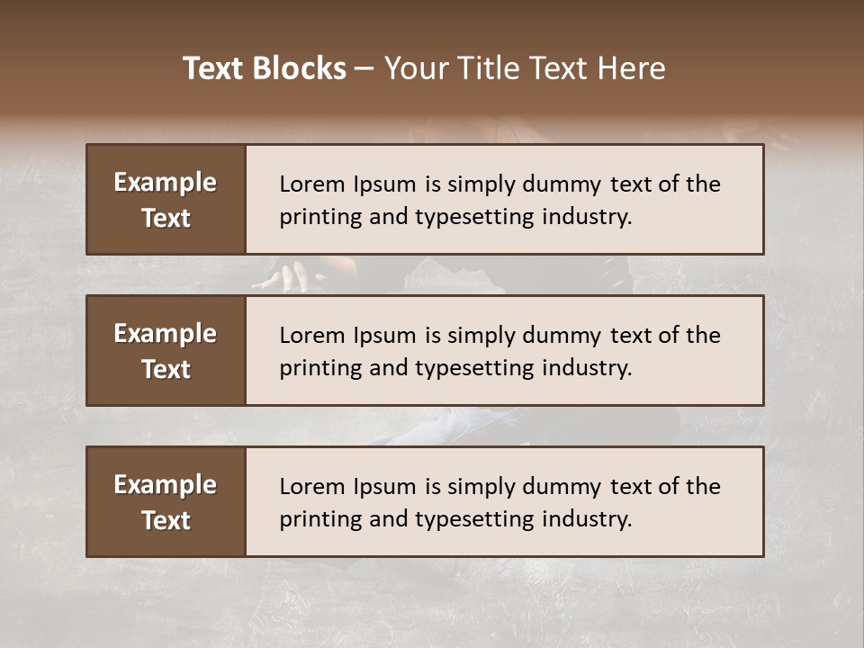 Hdr Black And White PowerPoint Template