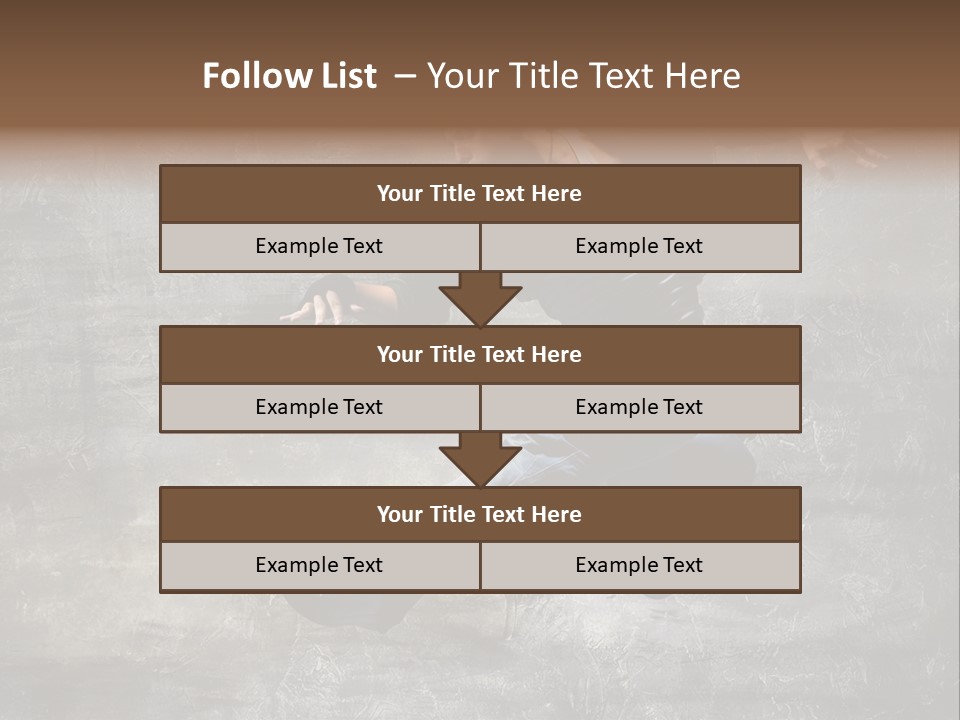 Hdr Black And White PowerPoint Template