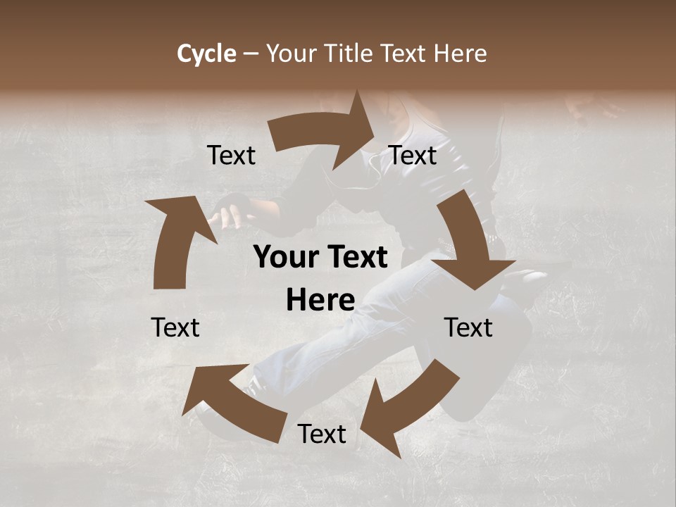 Hdr Black And White PowerPoint Template
