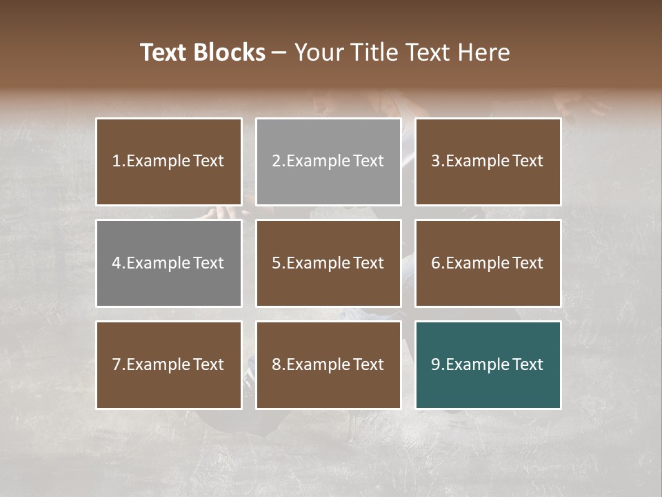 Hdr Black And White PowerPoint Template