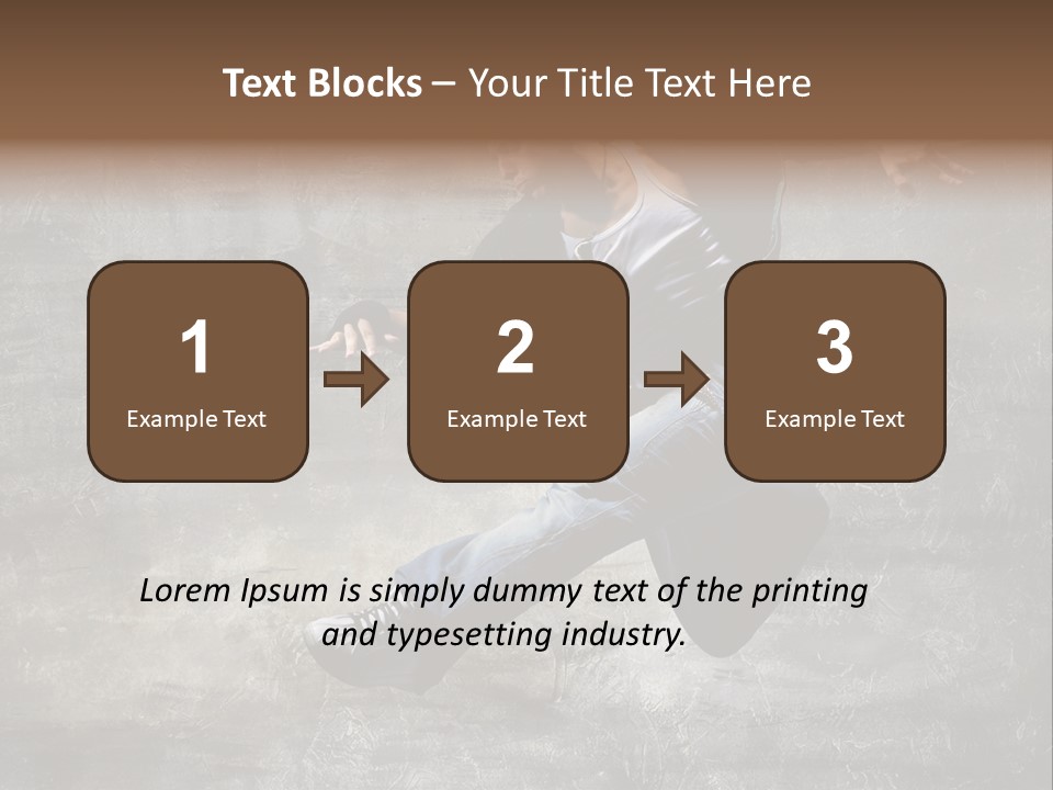 Hdr Black And White PowerPoint Template