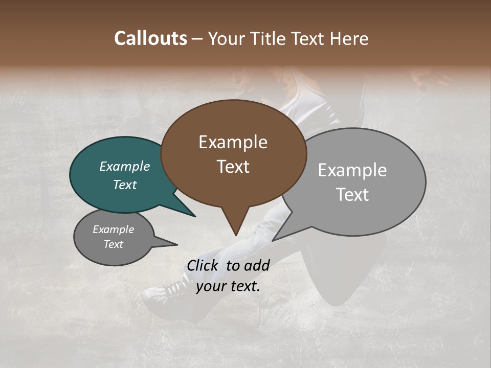 Hdr Black And White PowerPoint Template