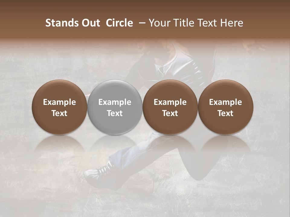 Hdr Black And White PowerPoint Template