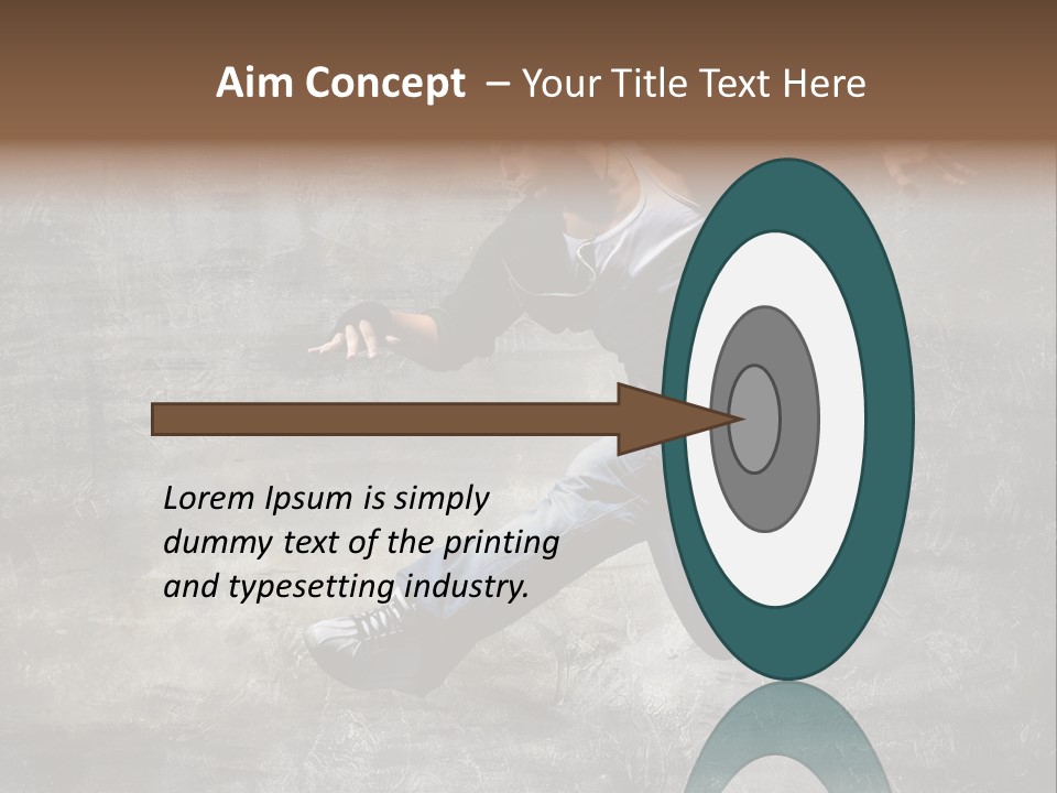 Hdr Black And White PowerPoint Template