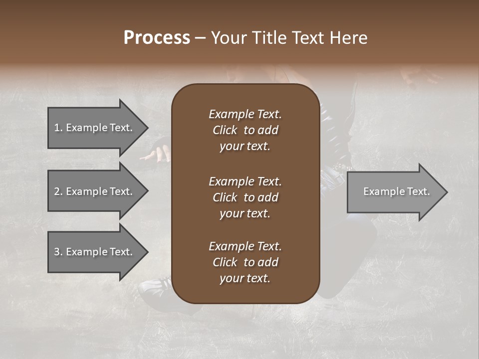 Hdr Black And White PowerPoint Template