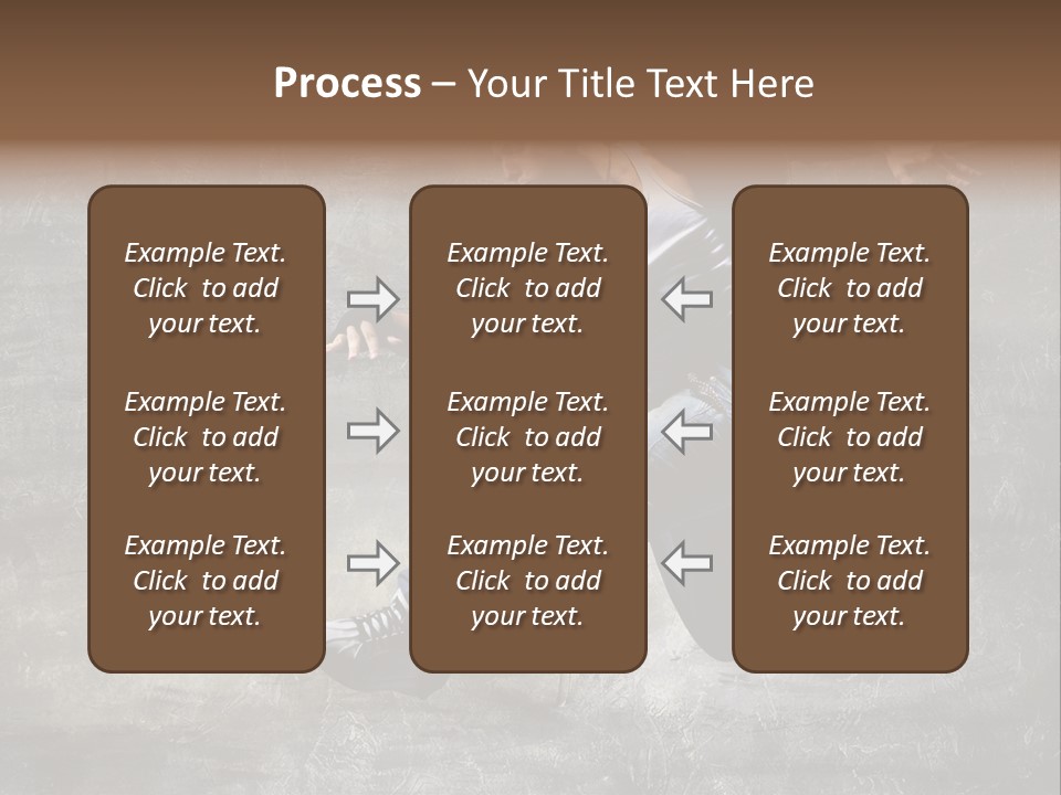 Hdr Black And White PowerPoint Template