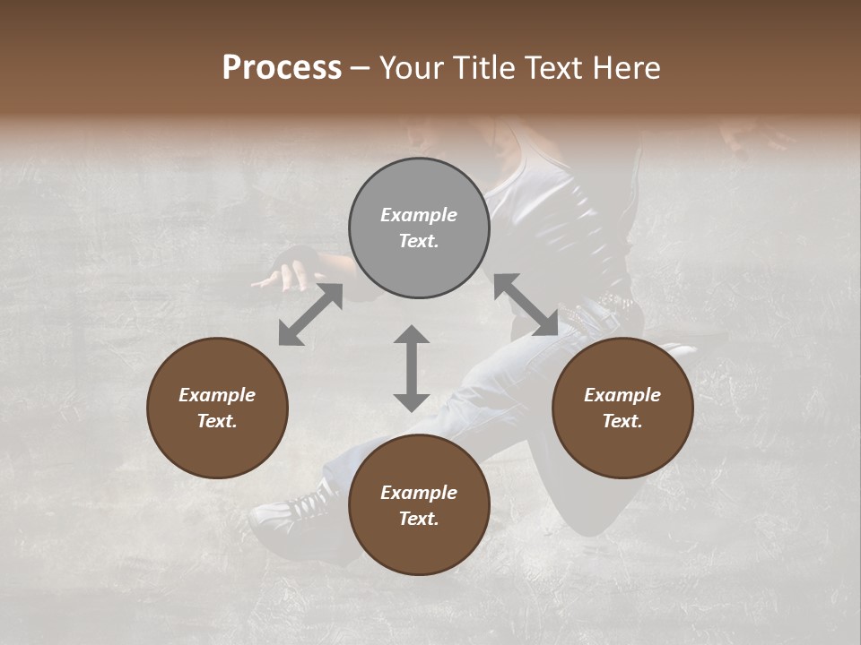 Hdr Black And White PowerPoint Template