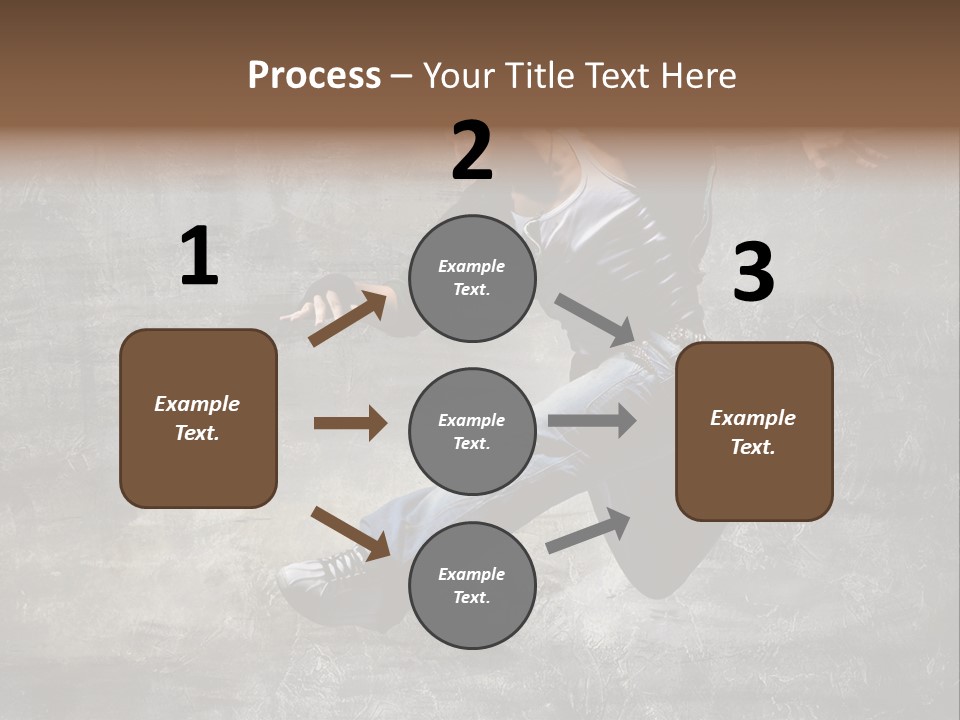 Hdr Black And White PowerPoint Template